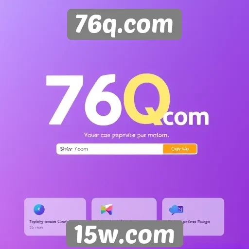 Explorando a interface do site 76q.com
